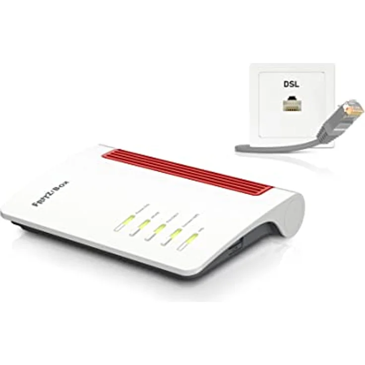 Fritz AVM Fritz!Box 7530 AX WI-FI 6 Router (DSL/VDSL, 1.800 MBit/s (5GHz) & 600 MBit/s (2,4 GHz), bis zu 300 MBit/s mit VDSL-Supervectoring 35b, WLAN Mesh, DECT-Basis) für Österreich – Bild 3