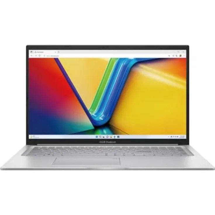 ASUS Vivobook 17 X1704VA-AU1116, 17,3 Zoll Full-HD IPS Laptop mit Antimicrobial Guard Plus und KI-Rauschunterdrückung
