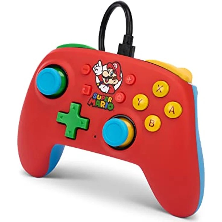 PowerA Der kabelgebundene Nano-Controller für Nintendo Switch - Mario Medley – Bild 4