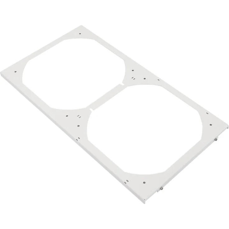 Watercool MO-RA IV 200 Fan Frame für 200-mm-Lüfter - weiß, zur einfachen Befestigung von Lüftern, inklusive Fan-Splitter