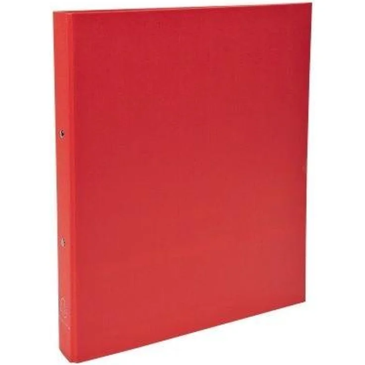EXACOMPTA Aktenordner Ringbuch DIN A4 Karton rot - Für die tägliche Büronutzung geeignet – Bild 1