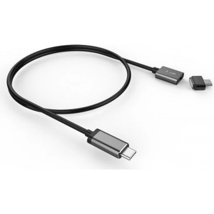 LMP LMP-USB-C (m) auf USB-C (m) Magnetisches Sicherheitsladekabel, bis zu 100 W, 3,0 m, Space Grau