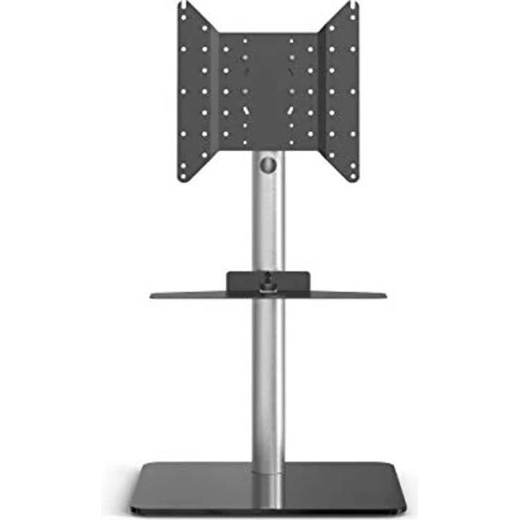 TV-Stand Spectral Just-Racks TV610SP mit Glasboden in Schwarzglas und Universal Soundbar Ablage – Bild 4