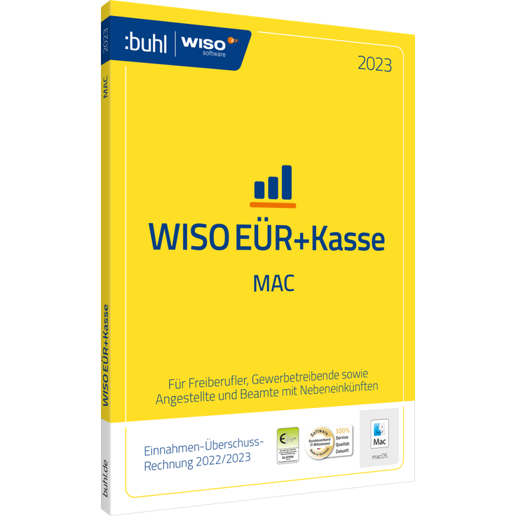 WISO EÜR & Kasse 2023 (für Mac)