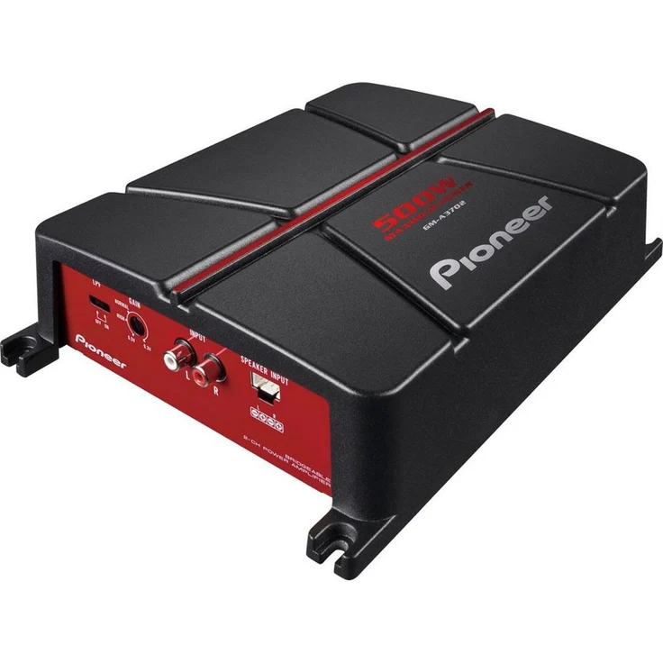 Pioneer GM-A3702, 2-Kanal Verstärker mit 500W max. Leistung, geringer Verzerrung und breitem Frequenzgang