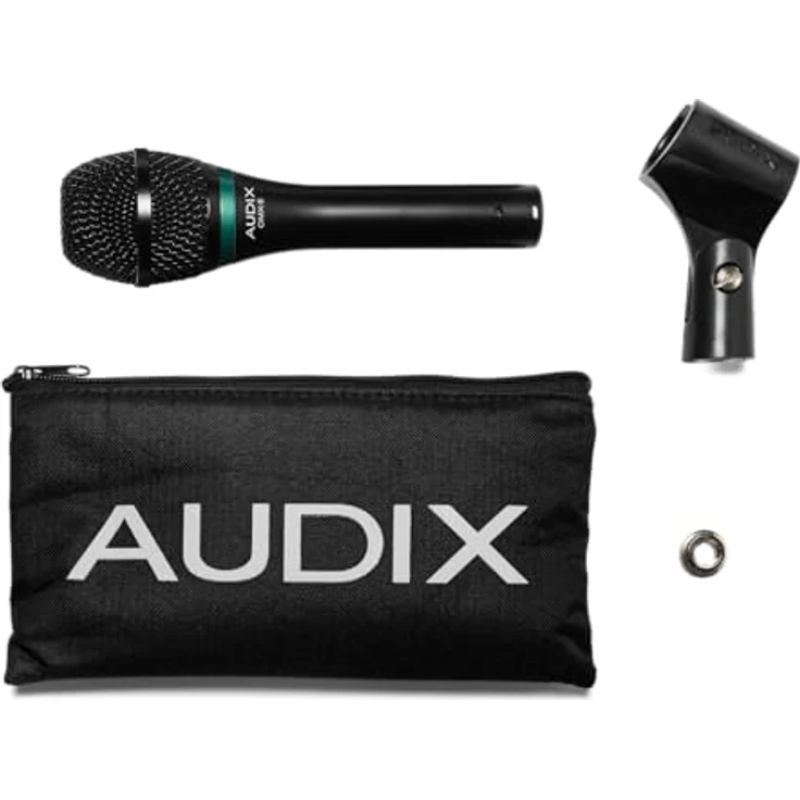 Audix OMX-E, dynamisches Gesangsmikrofon mit Nierencharakteristik, klarem Klang, schwarz – Bild 5