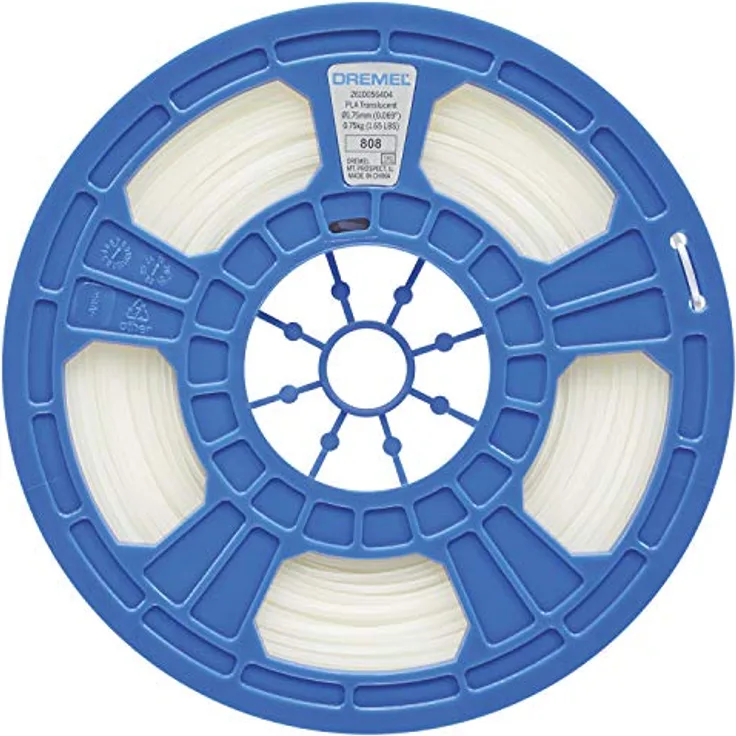 DREMEL DIGILAB 3D Filament PLA 1,75mm, Translucent, 0,75kg 