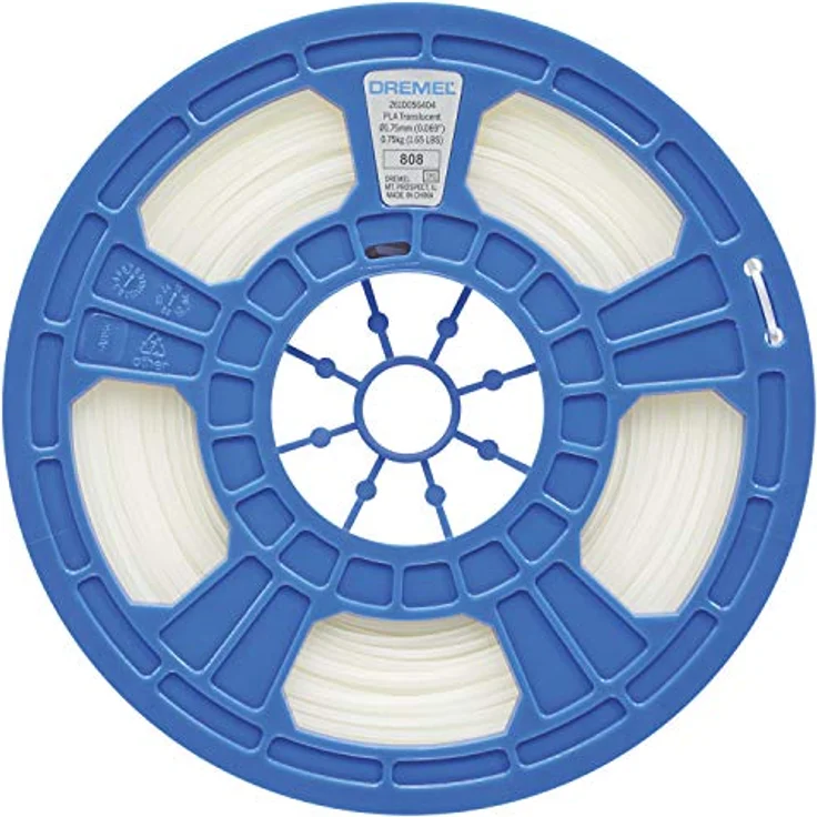 DREMEL DIGILAB 3D Filament PLA 1,75mm, Translucent, 0,75kg  – Bild 1