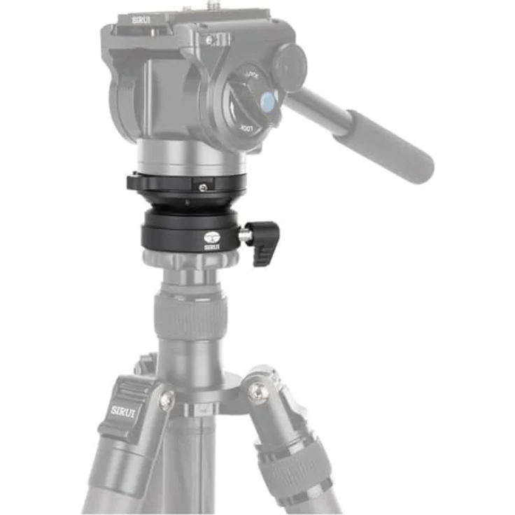 SIRUI LE-60 Nivellierkopf (Neigung 15°, Kugeldurchmesser 60mm) schwarz – Bild 6