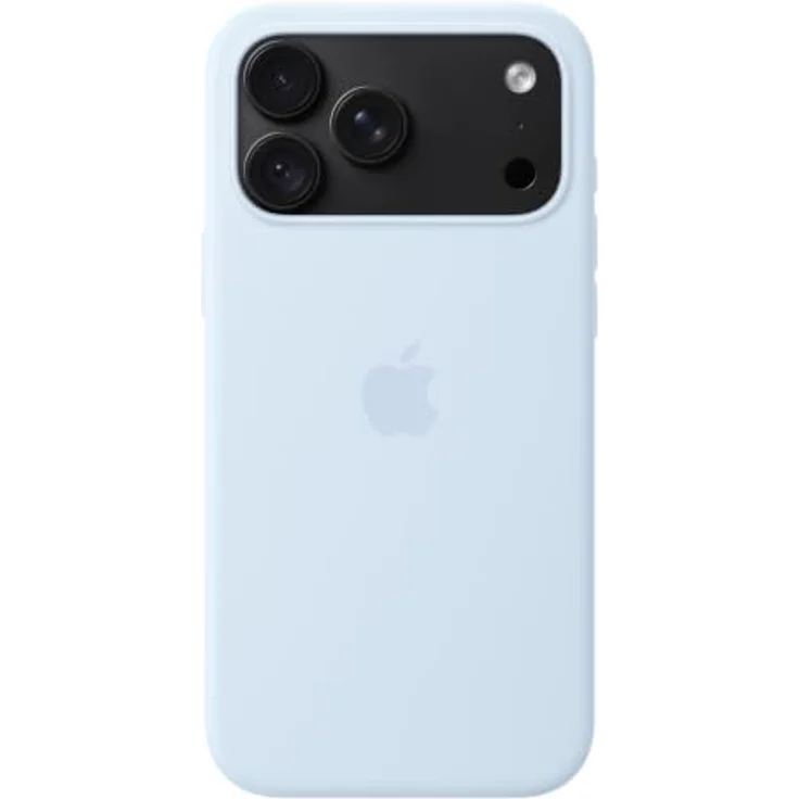 Apple Silicone Case für iPhone 18 Pro Max, Klarblau, MagSafe-kompatibel mit Mikrofaserfutter und Kratzschutz – Bild 4