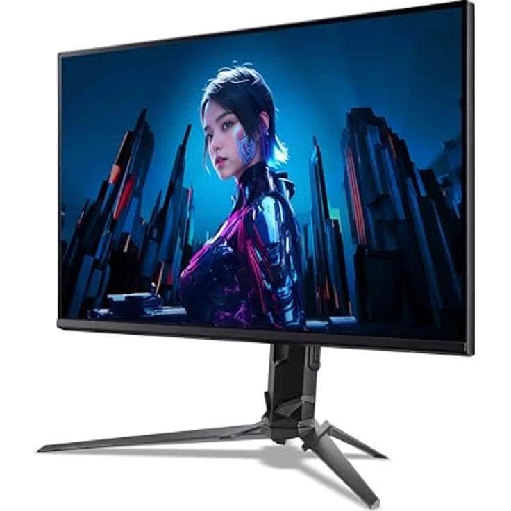 Acer Predator XB253Q F3, 24.5 Zoll Full HD Gaming Monitor, IPS, 320Hz DP, 240Hz HDMI, 1ms, höhenverstellbar, drehbar, FreeSync Premium – Bild 3