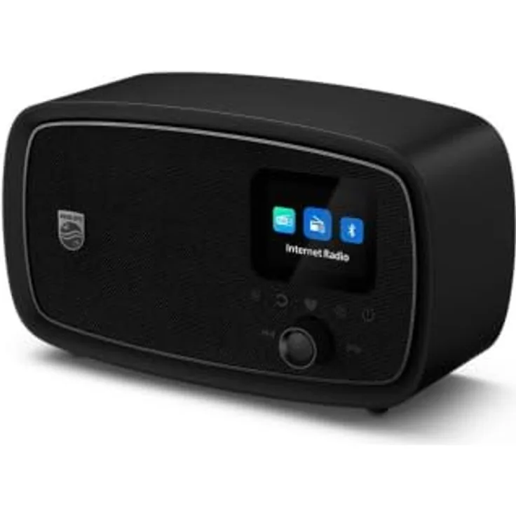 Philips TAV2500C/00 DAB+ Internetradio, Bluetooth 6.0, IPX5 Wasserbeständigkeit, Retro-Design, 20 W RMS