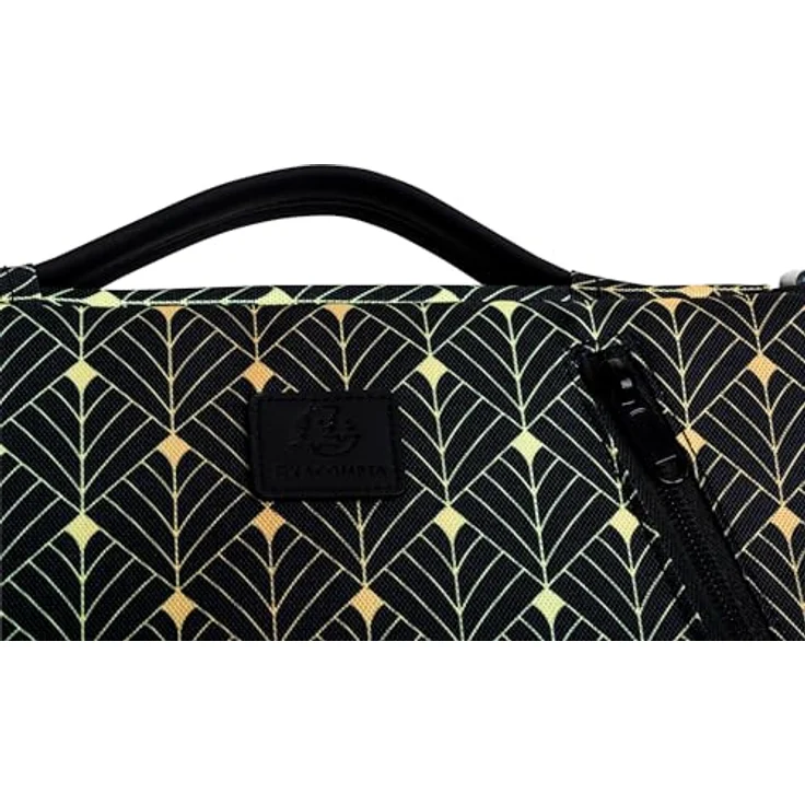 Exacompta Laptophülle NeoDeco (16", Universal), Notebooktasche aus recyceltem Polyester, wasserabweisend, schwarz – Bild 5