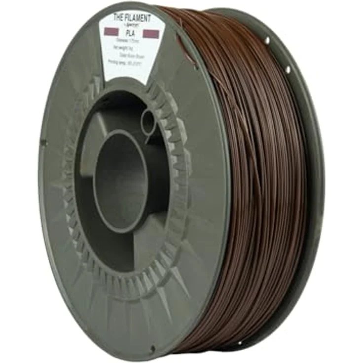 Spectrum Filaments PLA Refill, 1 kg 1,75 mm, 3D-Druckmaterial, Bison Brown, Made in EU – Bild 2