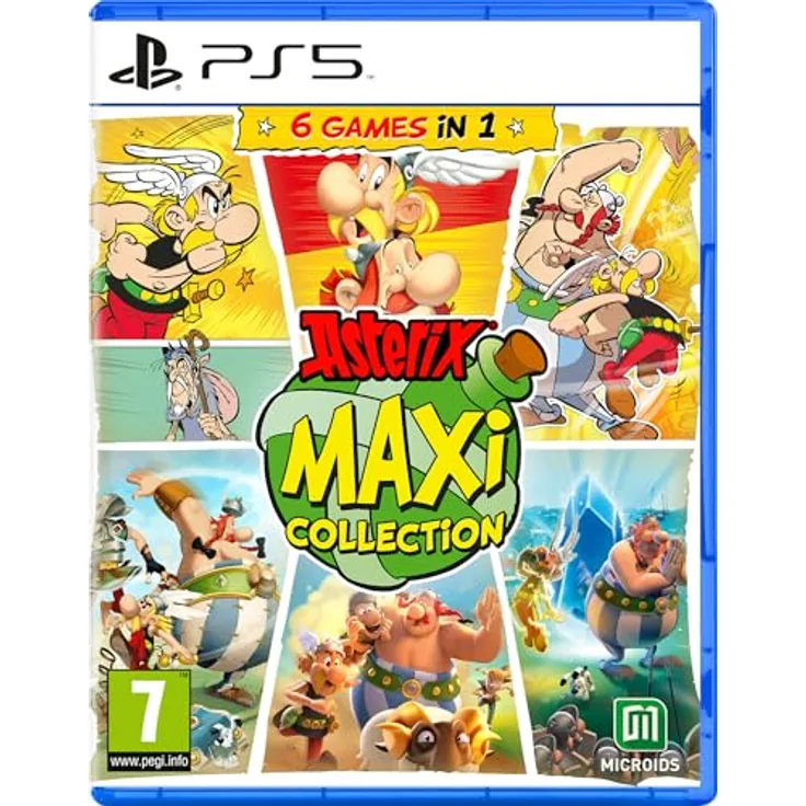 MICROÏDS Asterix Maxi Collection - PS5, Video Game Compilation mit 6 Action-Adventure Spielen