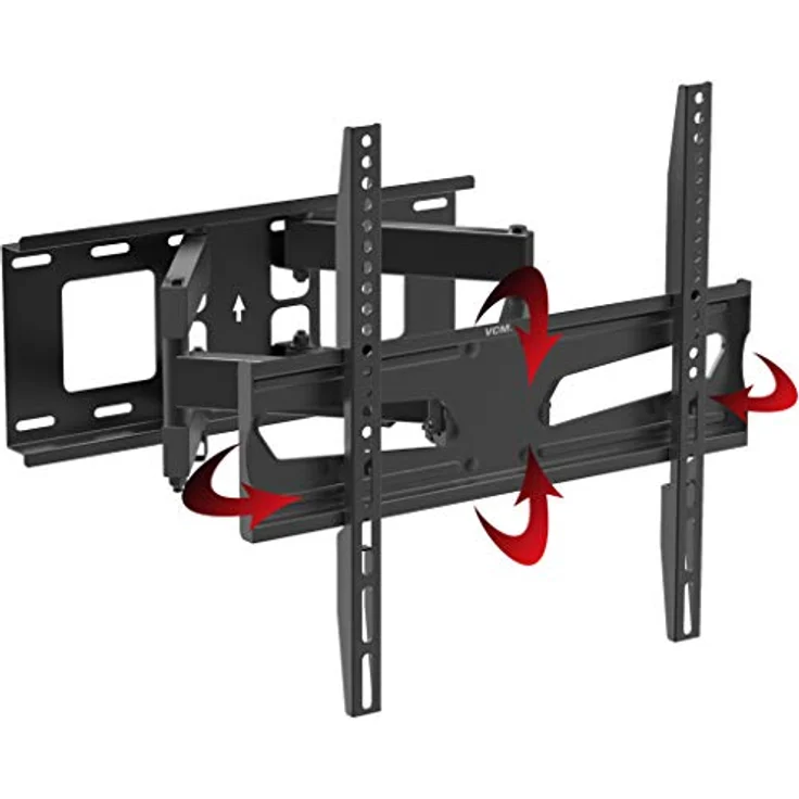 VCM B-NS400 TV Wandhalterung, 55 Zoll, 25 kg, Schwarz – Bild 1