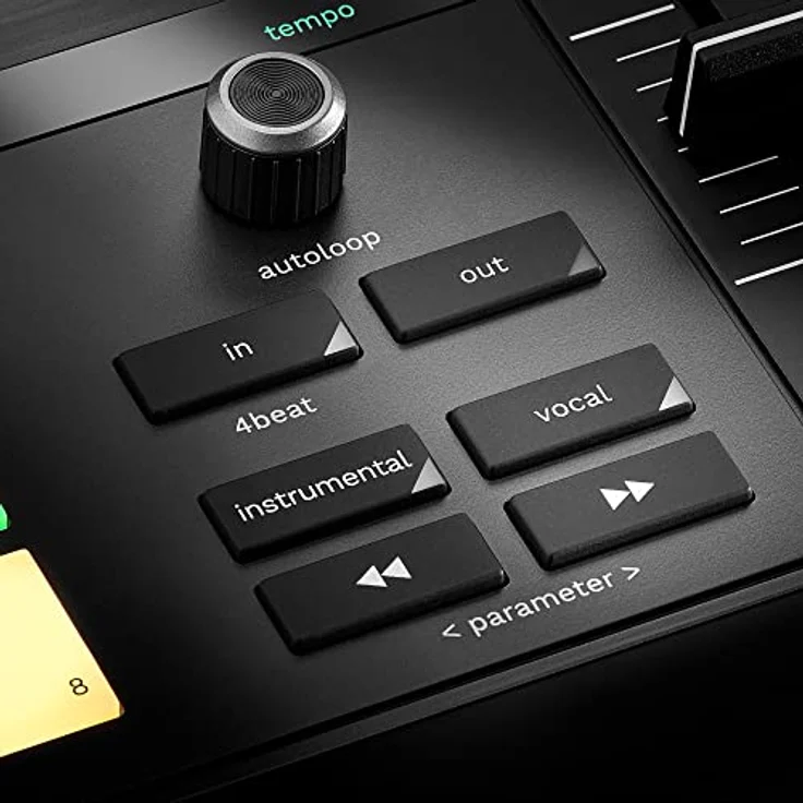 Hercules DJControl Inpulse T7 Motorbetriebener 2-Deck-DJ-Controller in Schwarz – Bild 3