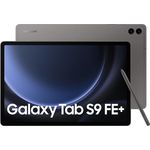 Samsung Galaxy Tab S9 FE+, Display 12,4 Zoll TFT LCD PLS, 5G, 8 GB RAM, 128 GB, 10.090 mAh, Exynos 1380, Android 13, IP68, Grau (Grau), 2023