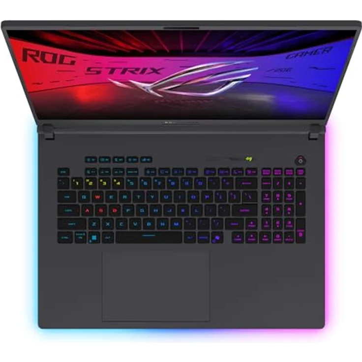 ASUS ROG Strix G18 G815LW Laptop, 18" 2,5K 240Hz IPS Display, Intel Core Ultra 9 275HX, 32GB RAM, 2TB SSD, NVIDIA RTX 5080, Win11 Home, QWERTZ, Volt Green, 3 Monate GamePass – Bild 4