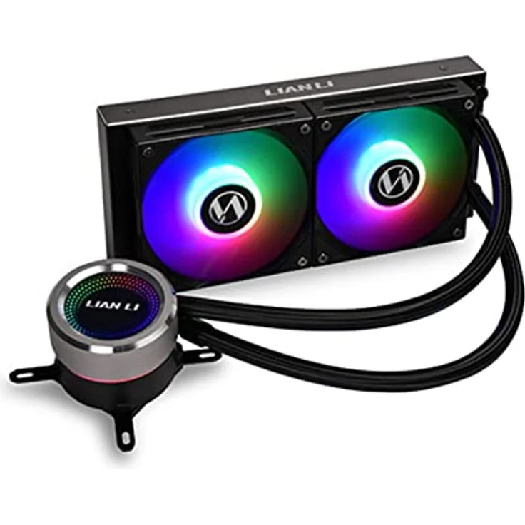 Lian Li VEN CPU REF. LIQUIDA GALAHAD 240 ARGB Wasserkühlung, schwarz – Bild 2