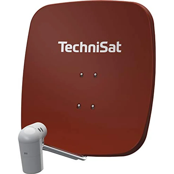 TechniSat SATMAN 65 PLUS UNYSAT-Universal-Quattro-Switch-LNB (DigitalSat-Antenne, Aluminium, HDTV, Quattro-Switch-LNB) ziegelrot – Bild 5