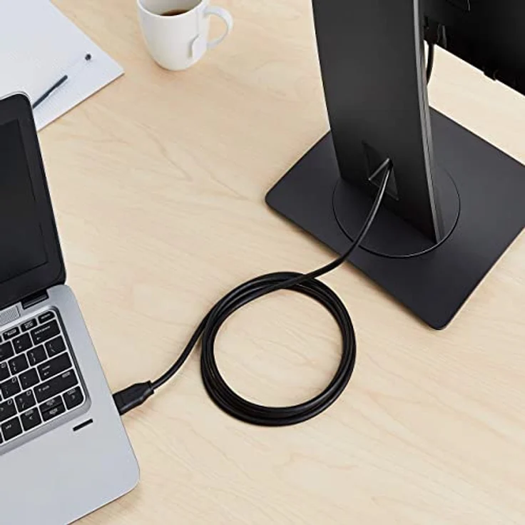 AmazonBasics Verbindungskabel, DisplayPort auf DVI, Full-HD, 1,82 m, 10er-Pack - Preisvergleich – Bild 6