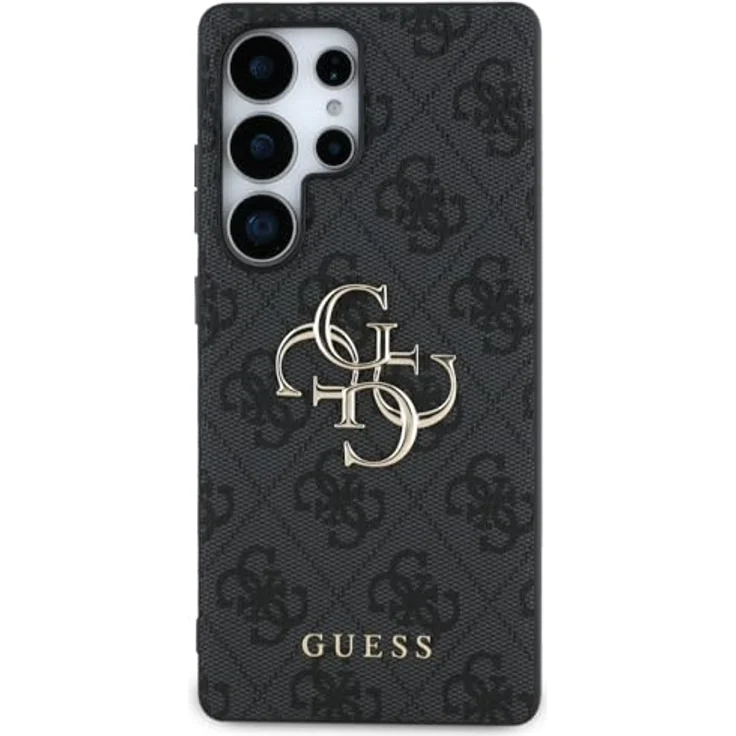 CG MOBILE Unter Lizenz Guess Hülle für S25 Ultra Schwarz Big 4G Logo Classic Logo - Hardcase aus Öko-Leder/TPU/PC – Bild 4