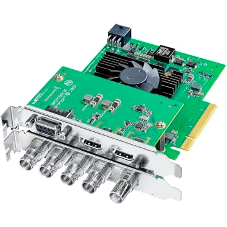 Blackmagic Design DeckLink 8K Pro G2, Netzwerkkarte mit 8K Unterstützung und professionellen Videoeingängen – Bild 1