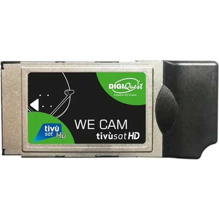 TIVUSAT We CAM SmartCam Modul - HD CI+ WiFi mit WPS-Taste für Italienische HD/4K Kanäle über Eutelsat HotBird 13,0° Ost – Bild 3