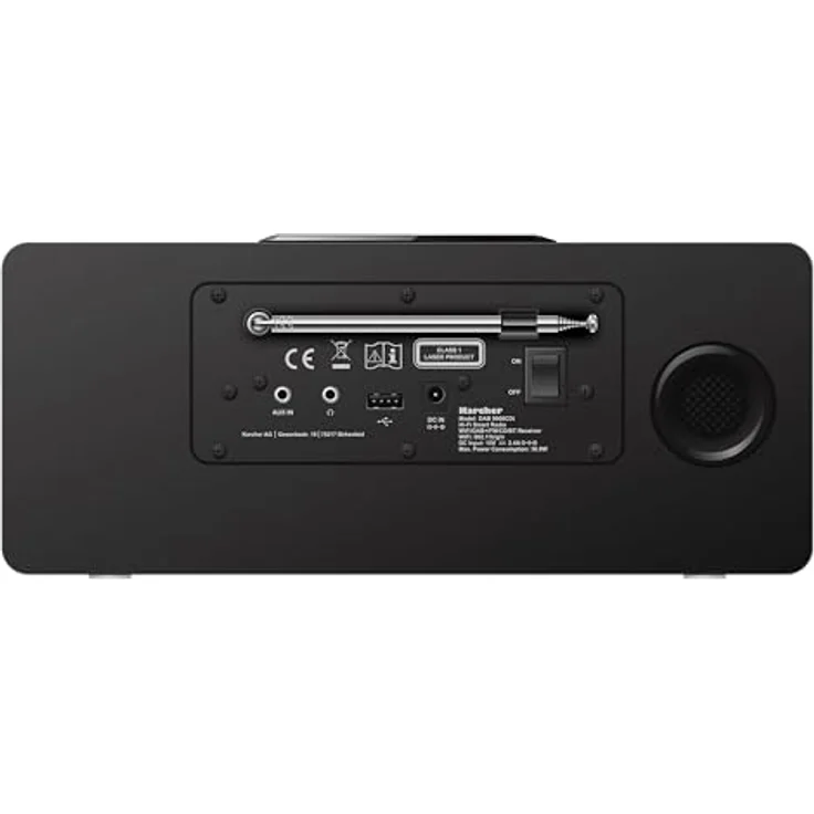 Karcher DAB 9000CDi Internetradio mit CD-Player schwarz – Bild 5