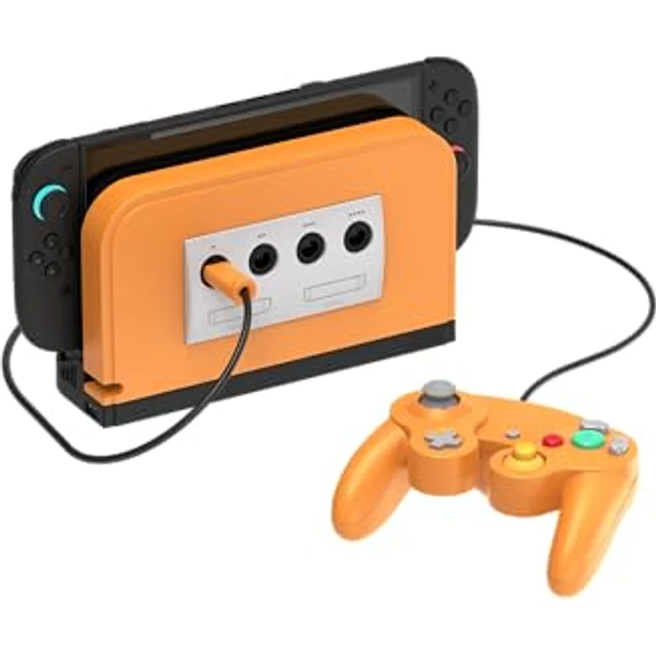Retro Fighters RF Battle Dock für Nintendo Switch 2, Adapter mit 4 GameCube-Controller-Ports und austauschbaren Faceplates – Bild 7