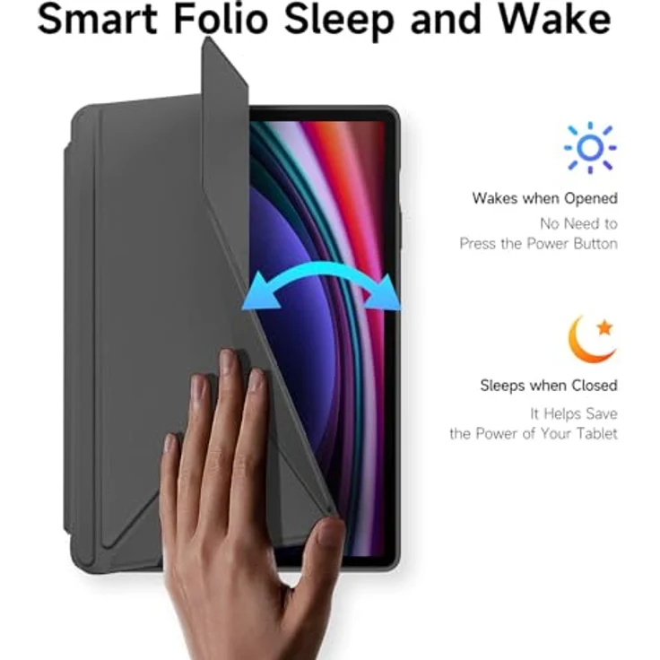 COFI 1453 Magi Hülle für Samsung Galaxy Tab S10 Ultra, mit Stifthalter und automatischem Ruhe-/Weckmodus, Pink – Bild 2