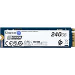 Kingston Data Center DC2000B PCIe 4.0 NVMe M.2 2280 240G Enterprise SSD - SEDC2000BM8/240G, PCIe 4.0 NVMe Gen 4x4 Leistung, Stromausfallschutz auf Hardwarebasis, Latenz und IOPS-Konsistenz, entwickelt für Rechenzentren