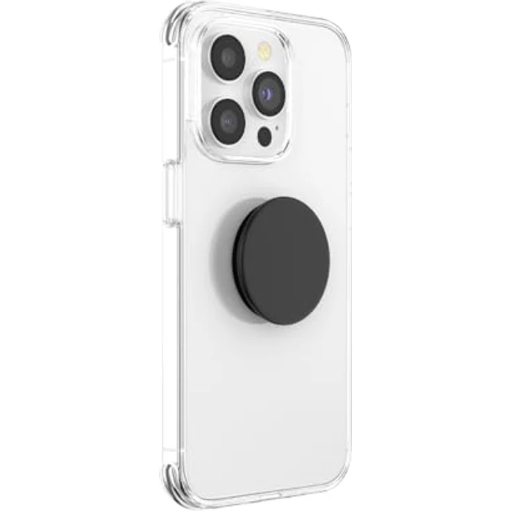 PopSockets PopGrip - Ausziehbarer Sockel und Griff für Smartphones und Tablets mit einem Austauschbarem Top - Black – Bild 3