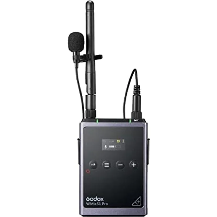Godox WMicS1 Pro TX, Drahtloses Mikrofon mit hoher Audioqualität