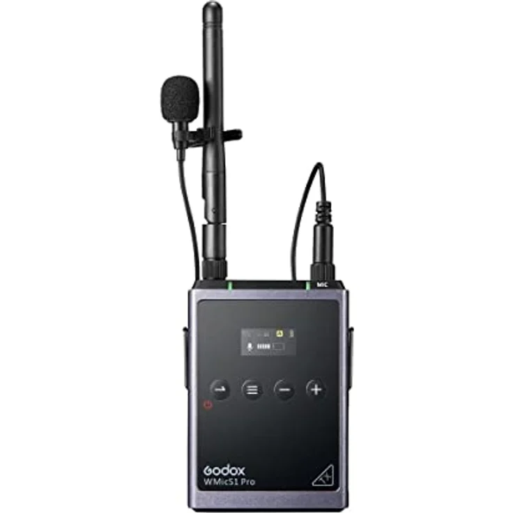 Godox WMicS1 Pro TX, Drahtloses Mikrofon mit hoher Audioqualität – Bild 1