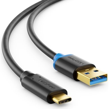 DeleyCON 1m Câble USB C PD3.0 (60W Charge Rapide) Câble De Charge - C Vers C - Pour IPhone 17 16 15 Pro Max Samsung Galaxy S25 S24 S23 Pixel IPad Pro