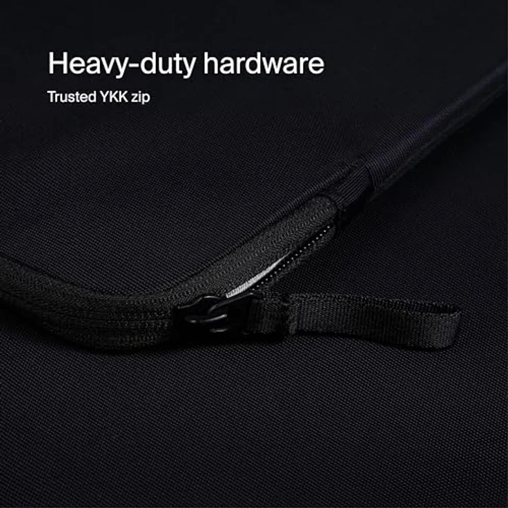 Urth Naos 13/14" Laptop Sleeve, elegante Notebooktasche aus hochwertigen Materialien, Schwarz – Bild 6
