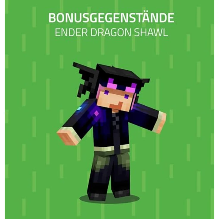 Razer Kraken V4 X Minecraft Edition - Kabelgebundenes USB-PC-Gaming-Headset mit Triforce 40mm-Treiber, Chroma RGB und Surround Sound, Minecraft – Bild 2