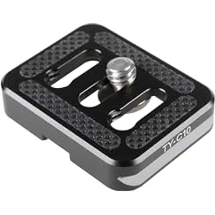 SIRUI TY-C10 Schnellwechselplatte (Alu, 1-4'', 30x38mm, 15g, für C- und CX-Serie und Arca-Swiss) schwarz – Bild 5