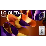 LG OLED65G48LW TV 65" (165 cm) OLED evo Fernseher (α11 4K AI-Prozessor, Dolby Vision, bis zu 120Hz) [Modelljahr 2024], Schwarz