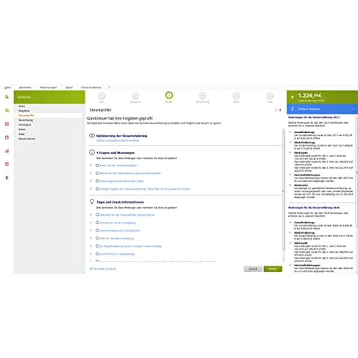Haufe-Lexware QuickSteuer 2026 Minibox, Steuersoftware für private und gewerbliche Steuererklärung, inkl. Belegmanager und Elster-Assistent für Windows 10/11 – Bild 5