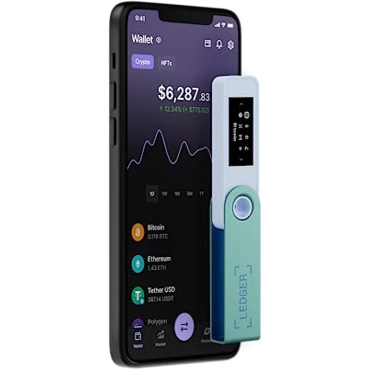 Ledger Nano X (Pastellgrün) — Sichern und verwalten Sie Ihre Krypto und NFTs unterwegs mit unserer Bluetooth®-fähigen Hardware-Wallet. – Bild 5