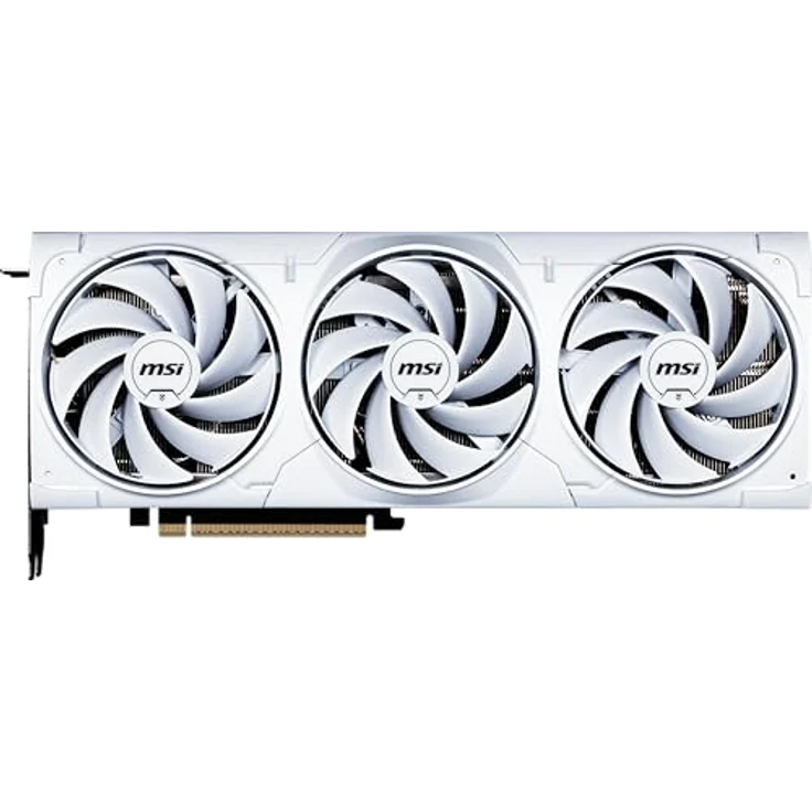 MSI GeForce RTX 5080 16G Ventus 3X OC White Grafikkarte - 16GB GDDR7, Boost: 2640 MHz, HDMI 2.1b, DisplayPort 2.1b – Bild 2