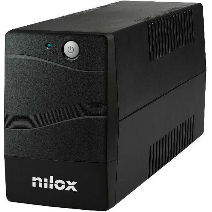 Nilox Premium Line UPS 1500VA/1050W, Line Interactive USV mit Lithiumbatterie, schwarz