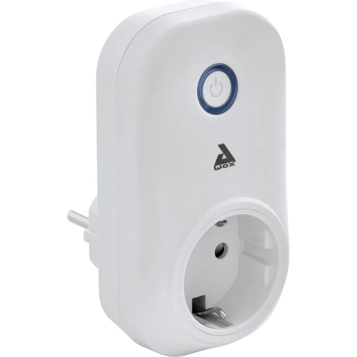 EGLO connect PLUG, Smart Home Stecker, Steckdose mit Energiemesser, Bluetooth Zubehör für EGLO connect System Material: Kunststoff, Farbe: Weiß