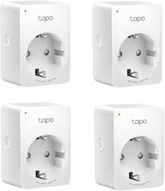 TP-Link Tapo P100 WLAN Smart Steckdose, 4er Pack