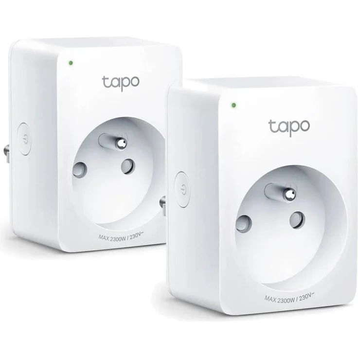 TP-Link Tapo P100 WLAN Smart Steckdose, 2er Pack, Smart Home WiFi Steckdose, funktioniert mit Amazon Alexa, Google Home, Tapo App, Sprachsteuerung, Fernzugriff, kein Hub notwendig, weiß – Bild 2