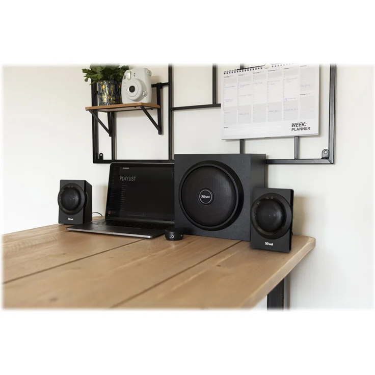 TRUST YURI 2.1 SPEAKER SET Schwarz (17580062103) – Bild 2