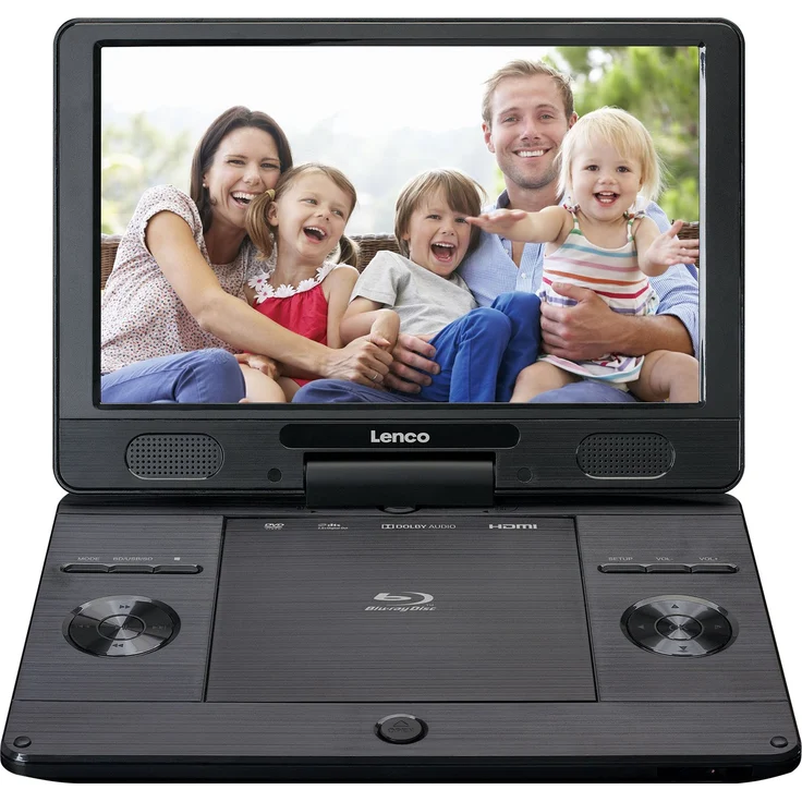 Lenco Blu-Ray Player DVD BRP-1150 HDMI USB schwarz – Bild 4